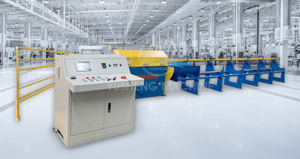 High speed CNC type wire straightening and cutting machine