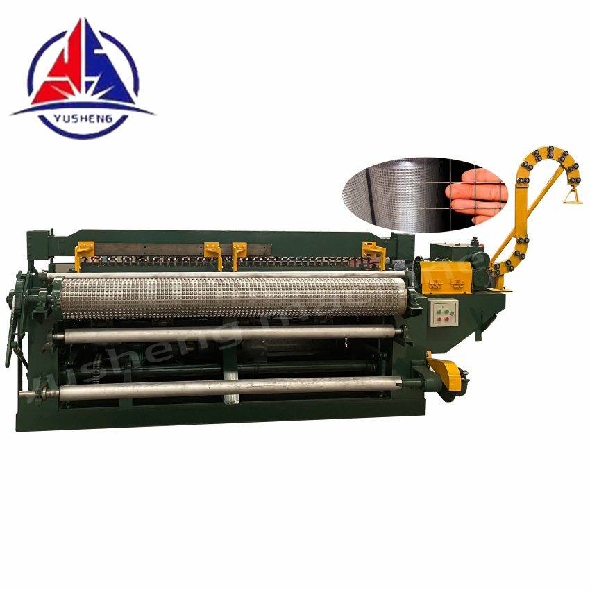 Welded wire mesh machine