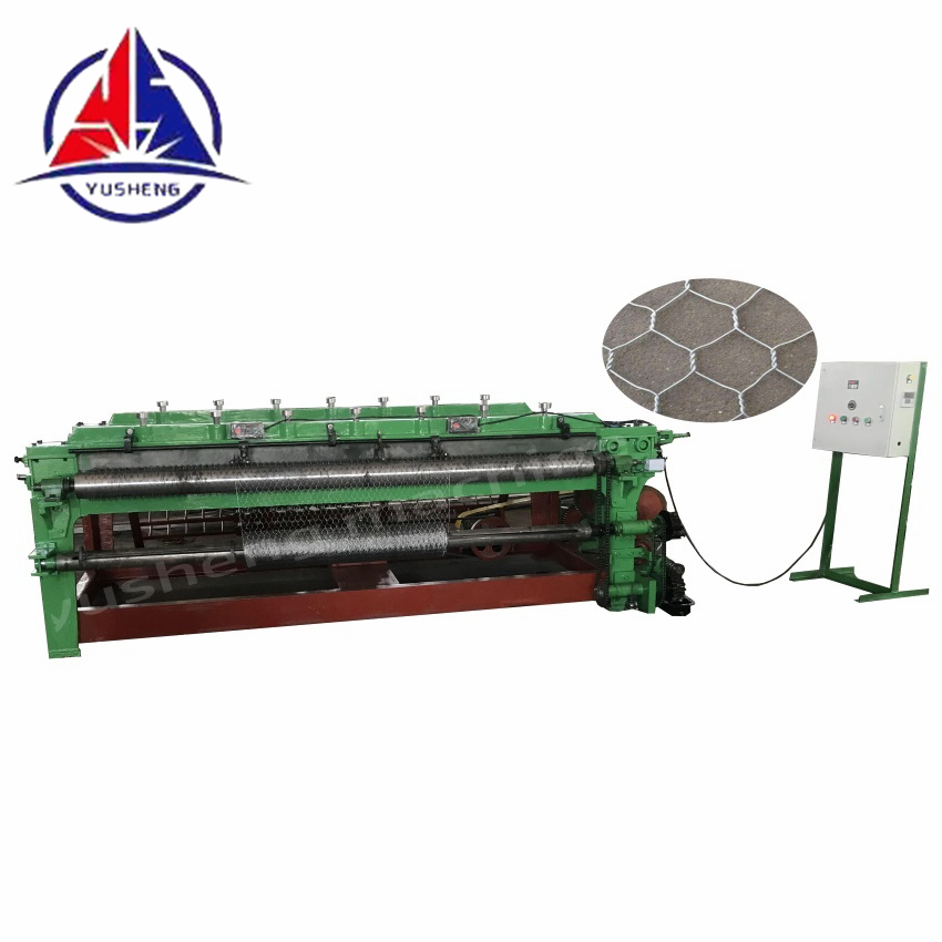 Normal twisted hexagonal wire mesh machine