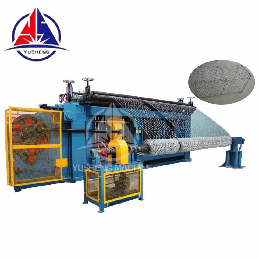 PLC control Gabion machine with warning device