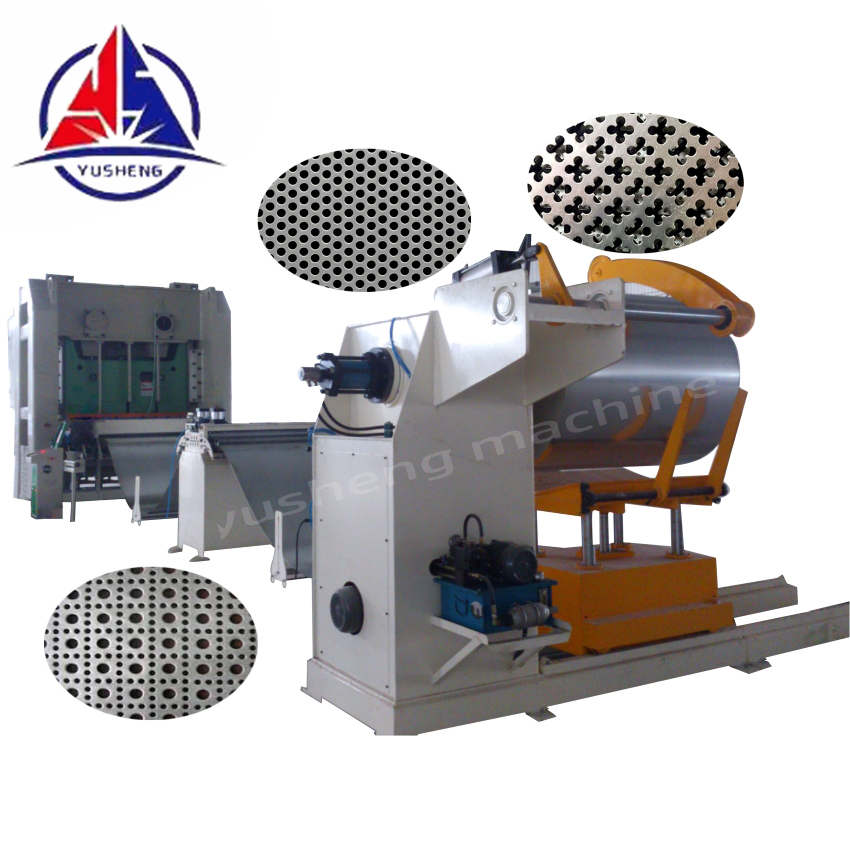 Perforated metal machine
