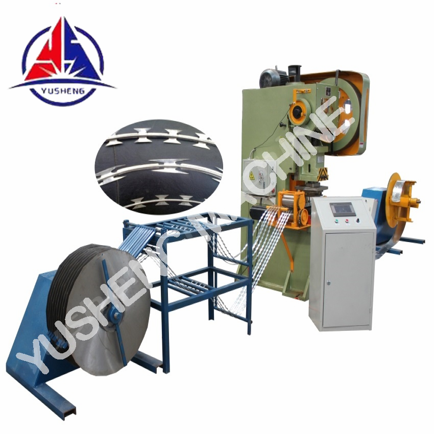 Razor strip production line