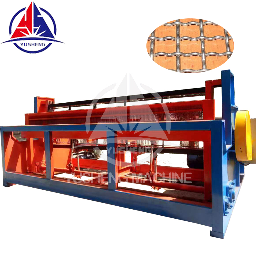 1-6MM Semi automatic type crimped wire mesh machine