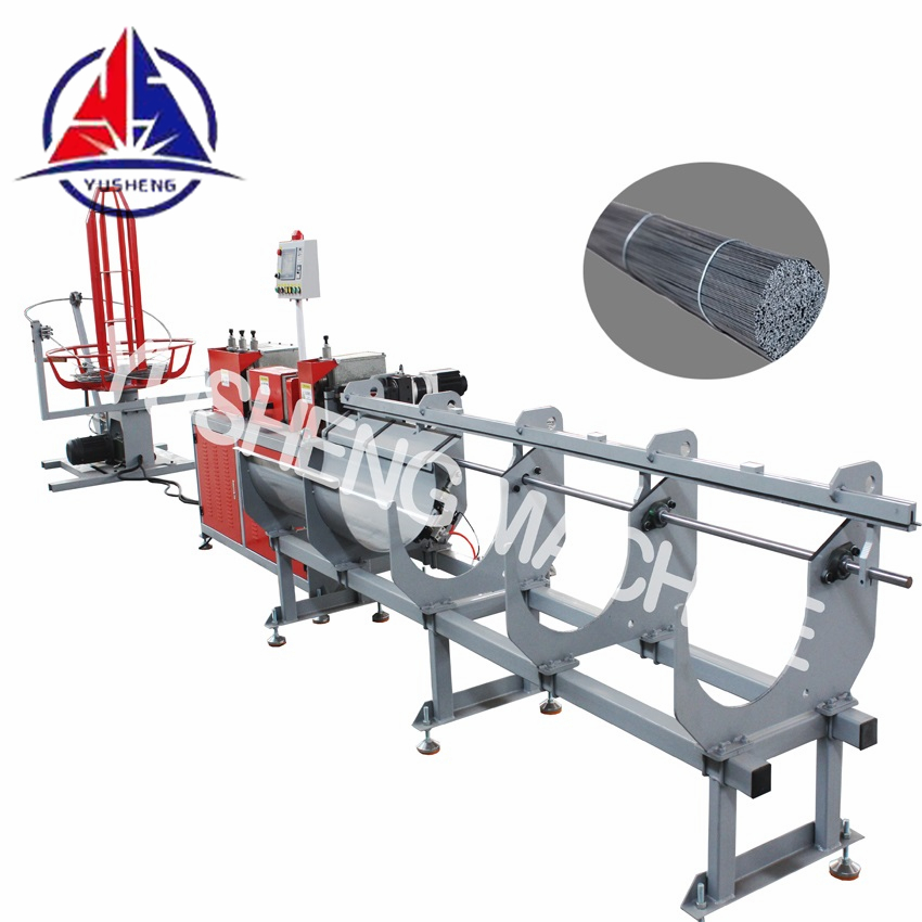 CNC PLC control 3-6mm high speed wire straightening and cutting machine
